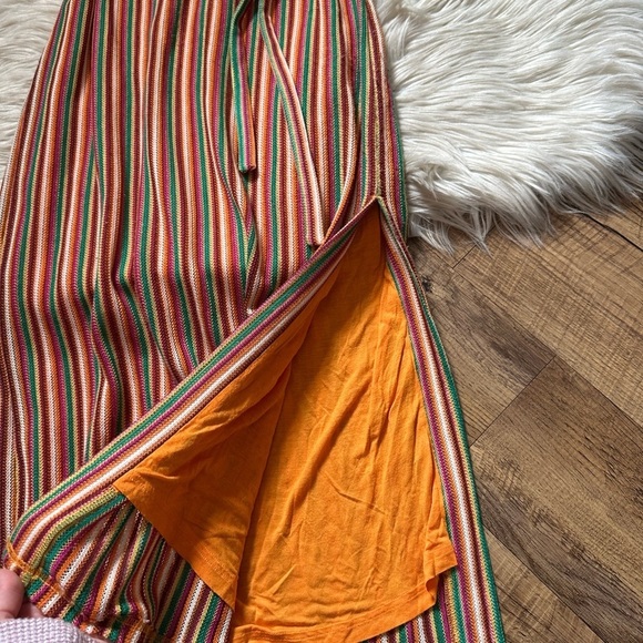 & OTHER STORIES Belted Striped T-Shirt Dress - Picture 5 of 7